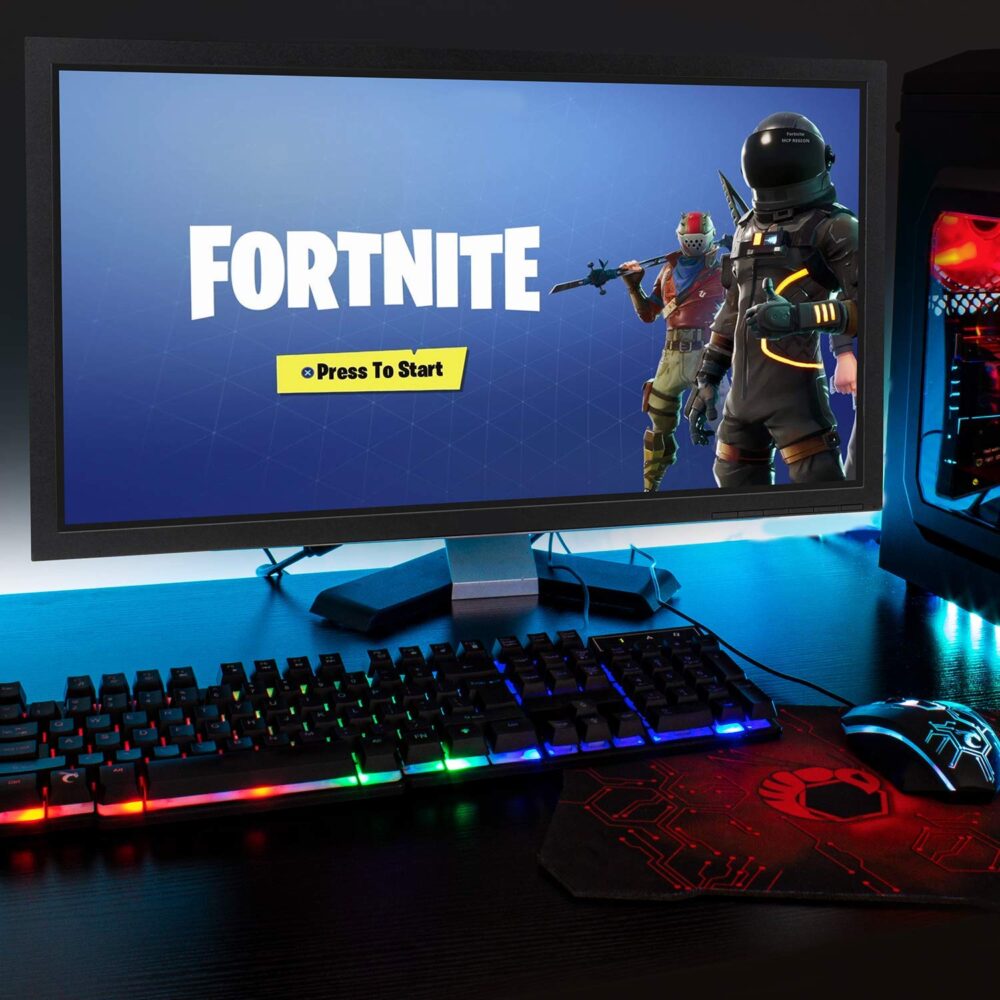 Gaming Keyboard and Mouse and Mouse pad and Gaming Headset - Image 2