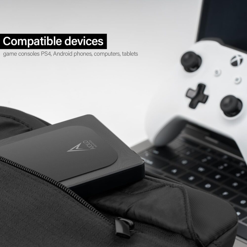 500GB Ultra Slim Portable External Hard Drive HDD-USB 3.0 for PC - Image 3