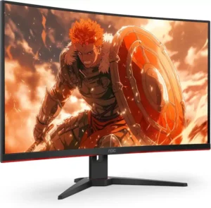AOC C32G2ZE 32-inch 240Hz gaming monitor front view