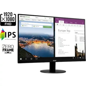 Acer 21.5” Full HD Zero Frame Monitor with IPS Display