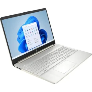Interactive touchscreen display of the HP 15.6 Laptop