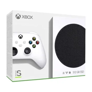 Xbox Series S gaming console with wireless controller